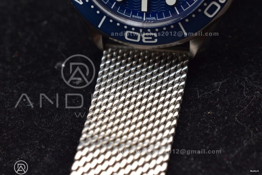 anniversary James on VSF 60th 42mm Bond Mesh Edition A Best Stylish 300M Seamaster Bracelet 1065 0808